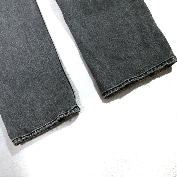 Abercrombie & Fitch Ankle Straight Ultra High Rise Jeans Sz 25 Curve Love Gray - Picture 11 of 13